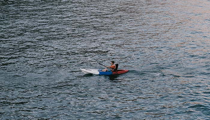 Kayaking White Lily Hotel Santorini Greece
